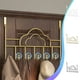 thumbnail image 1 of Gancho para Colgar Sobre La Puerta de Metal Blanco con 4 Ganchos En Forma de U para Dormitorio, Cocina o Entrada., 1 of 6