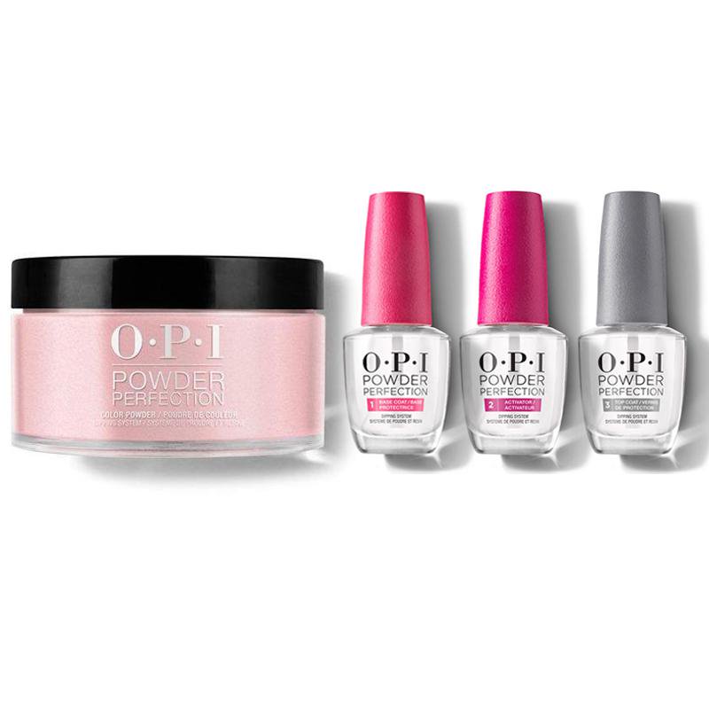 OPI Nail Dipping Powder Perfection Combo Liquid Set + Bubble Bath DP