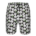 thumbnail image 3 of Susaid Panda Bear Print Men's Swim Trunks Hawaiian Bathing Mesh Lining Suit Swimsuits Beach Shorts with Pockets-XX-Large, 3 of 6