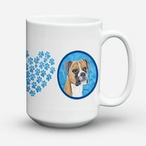 Blue Boxer Coffee Mug 15 oz