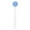 Blue, variant on Long Handle Silicone Bath Brush for Exfoliating Massage and Back Scrubbing Household Bathing Accessories with Soft