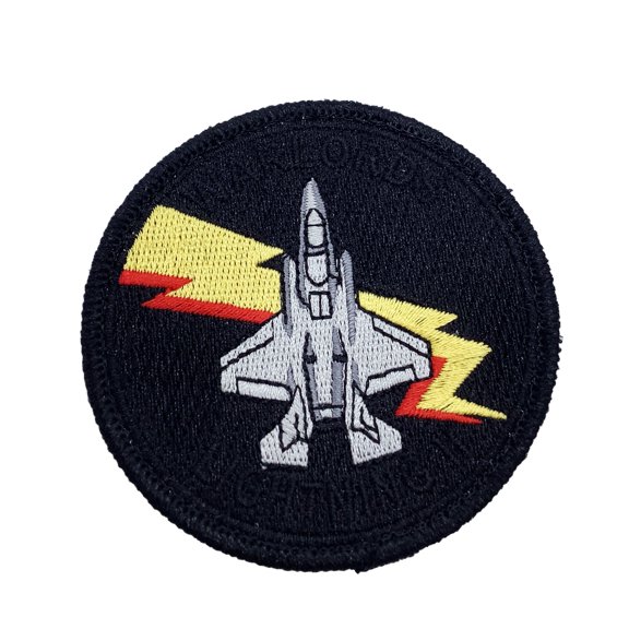 VMFAT-501 Warlords Lightning II Shoulder Blackout Patch - With Hook and Loop