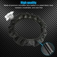 thumbnail image 4 of Leather Car Steering Wheel Cover, 15inch Steering Wheel Cover, Universal Auto Anti-Slip Breathable Odor-Free Steering Wheel Covers for Cars Trucks Vans SUVs, Black, 4 of 9