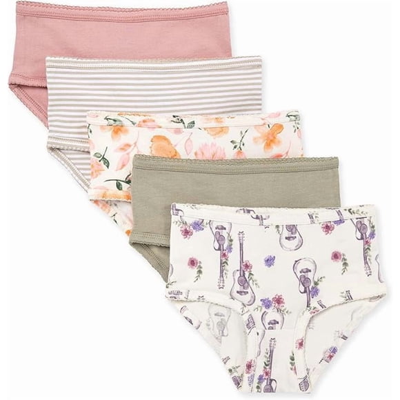 Braguitas Burt's Bees Baby Pack de 5 de algodón orgánico