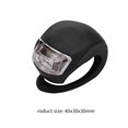 thumbnail image 2 of 2 uds impermeable MTB bicicleta LED luces de advertencia bicicleta silicona faro trasero, 2 of 8