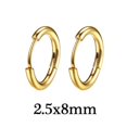 thumbnail image 1 of Pendientes de personalidad, pendientes de moda, pendientes pequeños de joyería de acero inoxidable para hombre, ideales para hombres y mujeres., 1 of 6