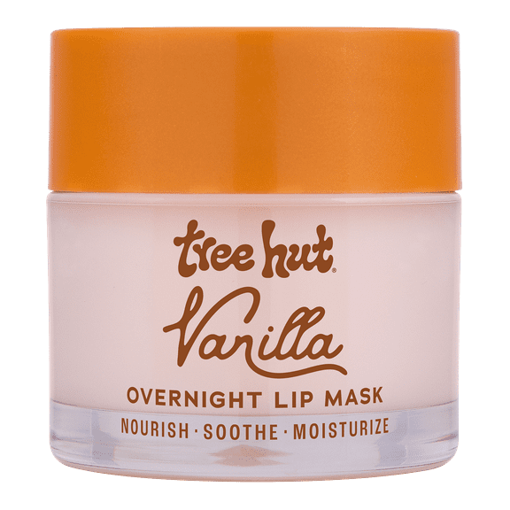 Tree Hut Vanilla Hydrating Overnight Lip Mask, 0.6 oz
