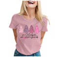 thumbnail image 1 of YDLCAFD T shirt In October We Wear Shirt For Women Cancer T Shirt Short Sleeve Ribbon Tee Tops, 1 of 4