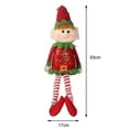 thumbnail image 2 of Christmas Elf Plush Toy - Long Leg Christmas Plush Doll 21.65 Inches/ 55 cm Elf Christmas Doll Standing Plush Toy for Holiday Winter Home Decoration, 2 of 3