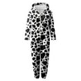 thumbnail image 5 of Black and Friday Sale Womens Clothing Under $10.00 Jean Fayshow0 Pants for Women Jeans Stretch High Waist Unisex Adult Leopard Onesie Hoody Pajamas Zipper Up Long Sleeve Jumpsuit, 5 of 6