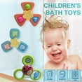 thumbnail image 1 of DPTALR 3PCS Insect Small Animals Spinning Suction Cup Spinning Baby Bath Toys, 1 of 9