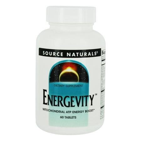 Source Naturals - Energevity Mitochondrial ATP Energy Boost Support - 60 (Best Source Of Natural Energy)
