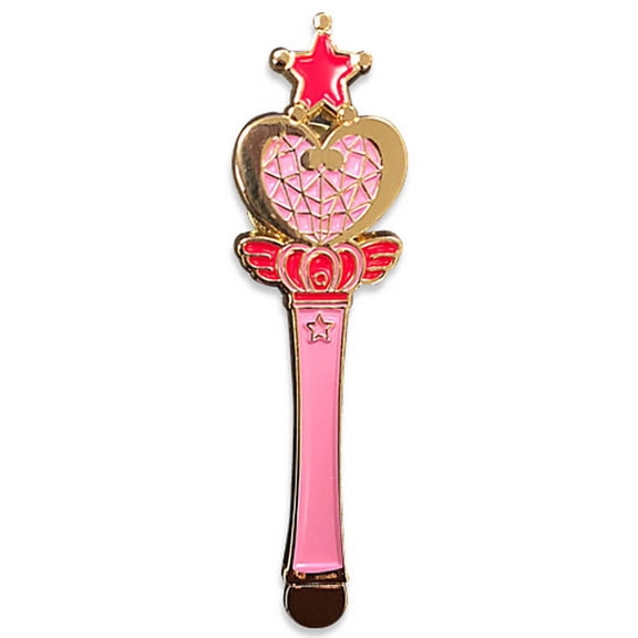 Sailor Moon S- Pink Moon Rod Single Enamel Pin