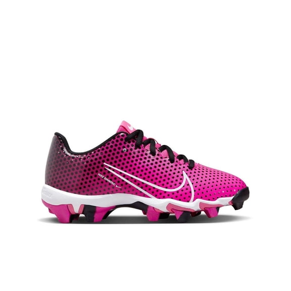 Nike Girls Hyperdiamond 4 Keystone GG Molded Softball Cleats SZ 2.5 Black  Pink, CZ5919-006