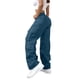 thumbnail image 4 of Pantalones Cargo Mujer Pierna Ancha Elástico Talle Alto Ligero Pantalones De Senderismo Casual Holgado Moda Ropa De Calle Y2k Trajes, 4 of 7