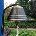 thumbnail image 2 of Campana de Metal Montado en La Pared Zulema Timbre del arrabio del metal, 2 of 8