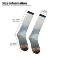thumbnail image 2 of Sigee Autumn Dragon Mountain View for Socks for Men Women Socks Stocking Compression Socks, 2 of 6