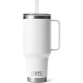 thumbnail image 3 of YETI Rambler 42 oz Straw Mug, Vacuum Insulated, Stainless Steel, White, 3 of 6