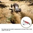 thumbnail image 3 of VONKY Rear Drive Shaft 1:12 Crawler Part Replacement for Wltoys 12423 12428 12429 Red 1Set, 3 of 6