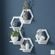 thumbnail image 5 of Estante De Pared Sin Perforaciones, Estante Flotante, Expositor Decorativo, F Cil De Instalar Y Ahorra Espacio, Dise O Moderno, Para Dormitorio Y Cocina, Exhibici N De Plantas Y Libros, 5 of 8