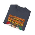 thumbnail image 5 of Hallothanksmas Gnome Holiday Novelty T-Shirt, 5 of 6