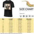 thumbnail image 3 of Jean Michel Basquiat Men's T Shirt Cotton Tee Basic Short Sleeve Crewneck Shirt Tops Black, 3 of 5