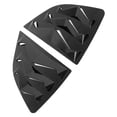 thumbnail image 4 of Auto Exterior Decoration Trim,2pcs Rear Side Window Air Vent Scoop Shutter Rear Side Window Louver Impressive Results, 4 of 7