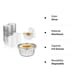 thumbnail image 2 of Fit Meal Prep - Paquete de 50 ramekins desechables de 4 onzas con tapas, mini tazas para hornear de papel de aluminio, apto para congelador y horno, crema Brulee Ramekin desechable, revest Fit Meal Prep NA, 2 of 8