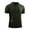 Green, variant on MAWCLOS Mens Summer Hooded T-Shirt Running Basketball Athletic Tops Workout Muscle Shirts