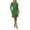 Green, variant on Women's Button Mini Sweater Dress Formal Long Sleeve Bodycon（Green,S）