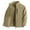 Khaki, variant on Kureaily Thermal Fleece Jacket Winter Windproof Outdoor Warm Coat With Thick Fleece For Cold Weather And Comfort Jackets for Men