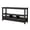 Black, variant on IVV 57.9" Vintage Console Table, White MDF Entryway Sofa Table with 3 Drawers & Open Shelves, 200 lbs Load Bearing, for Foyer, Living Room, Home Office