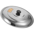 thumbnail image 3 of EeaseMX Viejo estilo tapa de olla acero inoxidable olla olla tapa cubierta de olla cubierta de cocina suministro, 3 of 8