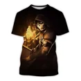 thumbnail image 1 of Camiseta De Hombre Mortal Kombat Con Estampado 3d, 1 of 5