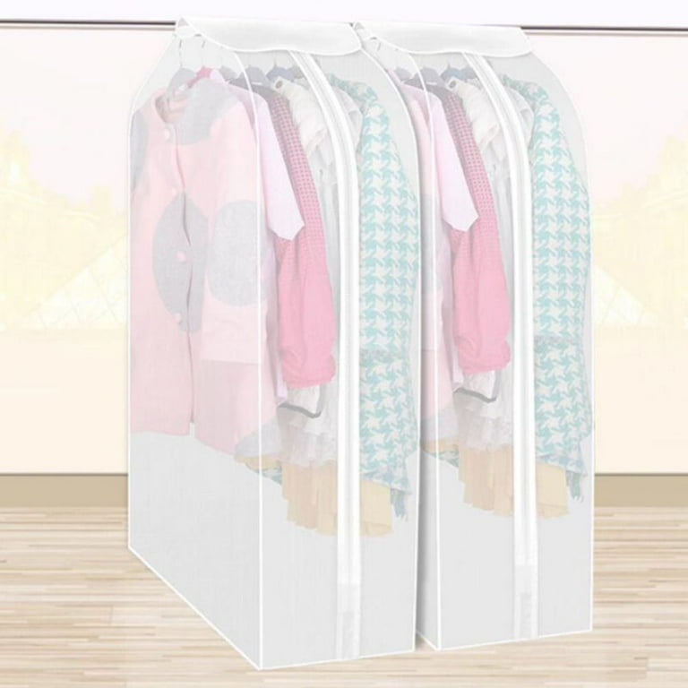 Hanging Garment Bags PEVA Translucent Clothing Dustproof Cover