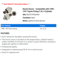 thumbnail image 2 of Knock Sensor - Compatible with 1988 - 1991 Toyota Pickup 2.4L 4-Cylinder 1989 1990, 2 of 2