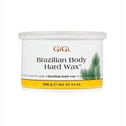 GiGi Brazilian Body Hard Wax, No-Strip Hair Removal Wax for Bikini & Sensitive Areas, 14 oz