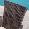 thumbnail image 2 of Noble House Sina 6 Piece Concrete Top Patio Dining Set in Natural Oak, 2 of 27