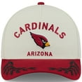 thumbnail image 2 of Men's New Era Cream/Cardinal Arizona Cardinals 2025 NFL Draft 9FORTY A-Frame M-Crown Adjustable Hat, 2 of 5