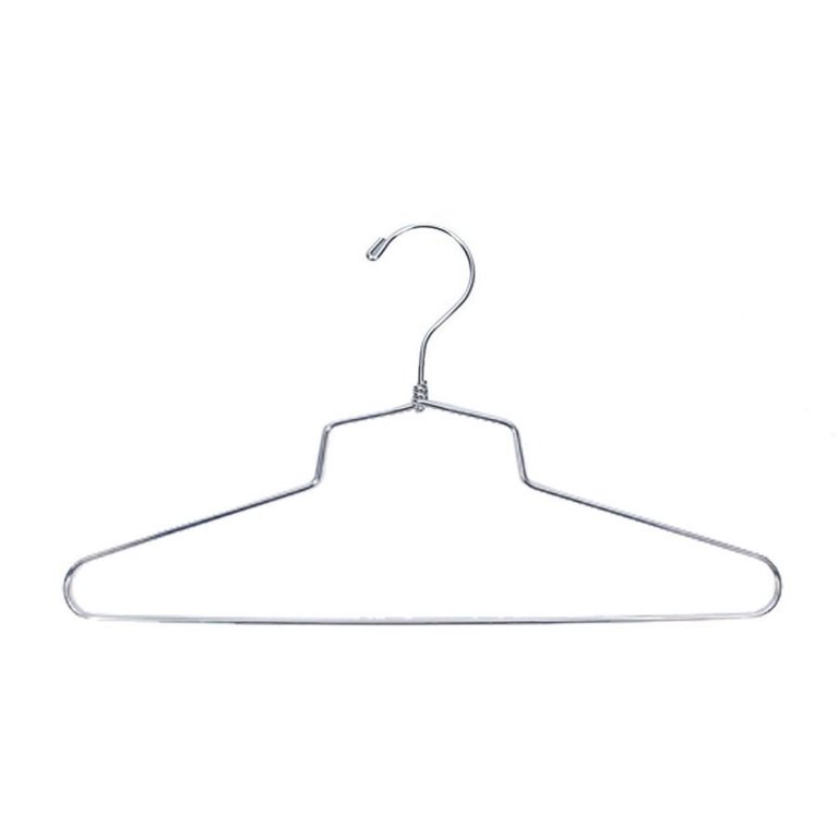 100 Black Wire Hangers 18 Standard Clothes Hangers (100, Black)