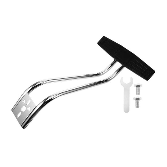 lionlar Salon Chair Pedal Hairdressing Footstool Barber Chair Parts Stainless Steel Foot