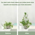 thumbnail image 4 of Plant Trellis WellSign, pequeño, para plantas en macetas, 40,5 cm, metal, 4 of 7