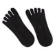thumbnail image 5 of Calcetines Zulema de cinco dedos invisibles para hombres y mujeres negro, 5 of 8