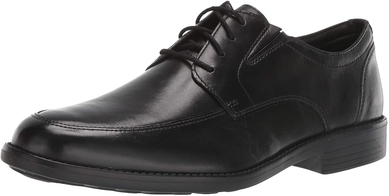 Birkett Apron Shoe, Black Leather, 100 