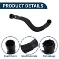 thumbnail image 4 of Manguera del radiador de Unique Bargains, manguera de calefacción del radiador, manguera de salida del radiador para BMW 740Li 2013-2015 No. 11537605150, tubo de refrigerante de goma negro 1 Pc, 4 of 6