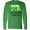 Kelly Green, variant on Inktastic Gatlinburg, Tennessee- Mountains and Bear Shape Long Sleeve T-Shirt