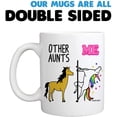 thumbnail image 6 of Other Aunts Me Unicorn Coffee Mug - 11oz Cup for Auntie, Sister, Favorite Aunticorn from Niece, Nephew - Birthday, Christmas, Appreciation Mug, 6 of 7