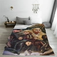 thumbnail image 5 of Game Of Thrones Fleece Blanket Super Soft Cozy Throw Blanket Fuzzy Comfy Flannel Blanket Warm Plush Blankets And Throws For Couch, Sofa, Bed 40"X30", 5 of 7