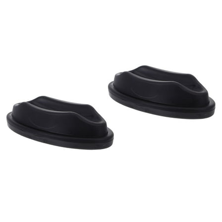 UNOMOR 2Pcs Bike Front Support Plastic Bike Trainer Riser for Stability