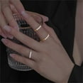 thumbnail image 3 of Anillos para mujer, regalos para mujer, anillo de prevención de ansiedad para mujer con cuentas, anillo de perla giratoria de actividad, anillo, anillo, 3 of 5